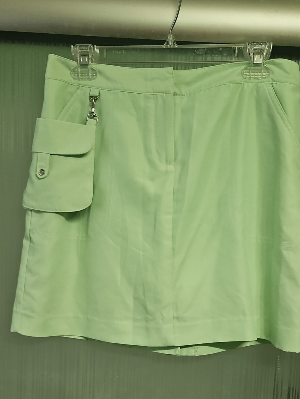 Izod XFG Lime Green Skort with Detachable Pocket